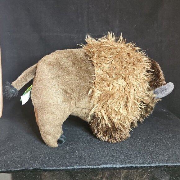 Plush Stuffed Animals Realistic Bison Owl Elk Wolf Wild Republic Aurora Lot of 4 - Picture 7 of 10